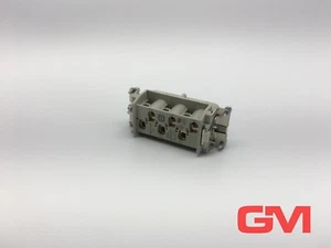 Harting Steckverbinder HAN 6 HSB-F female insert 09310062701 35A Buchseneinsatz - Bild 1 von 6