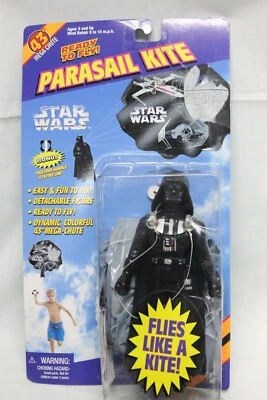 Figura de Darth Vader 1997 Star Wars con cometa Parasail Foto 1 de 4