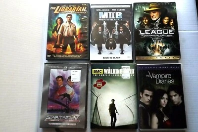 The Vampire Diaries Season 2,Walking Dead Season 4 The Librarian,Men In Black II - Image 1 of 3