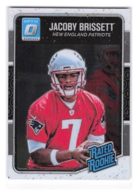 2016 Donruss Optic #170 Jacoby Brissett New England Patriots - Image 1 of 2