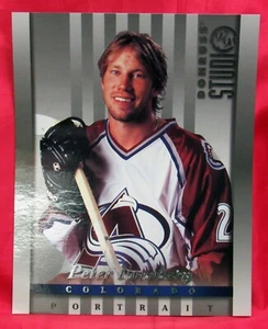 Donruss Studio 97/98 - 8 x 10 Portrait - NHL Colorado Avalanche Peter Forsberg - Picture 1 of 2