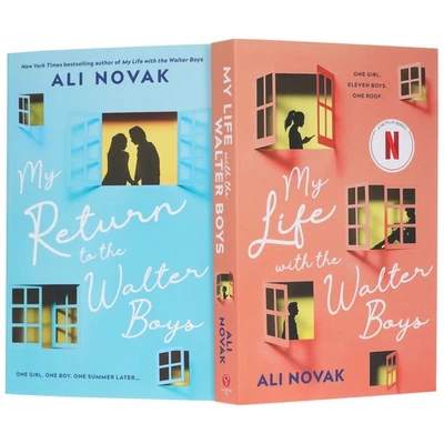 My Life with the Walter Boys Series By Ali Novak 2 Books Collection -Fiction -PB - Image 1 of 4