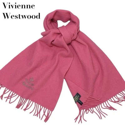 Bufanda de Lana Vivienne Westwood Orb Italia Bordada Usada Japón Foto 1 de 4