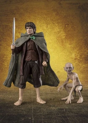 action figure bandai frodo e gollum - set il signore degli anelli - Immagine 1 di 4