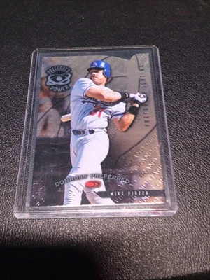 1998 Donruss Preferred Power Grandstand Die-Cut Seating Mike Piazza #173 HOF - Image 1 of 2