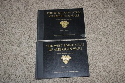 The West Point Atlas of American Wars Volume 1 & 2 Complete Set 6th Edition 1978 - Image 1 of 4