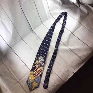 Tango, Max Raab, American Series, The Javelin Throw, Mens Necktie, 57" X3.75" - Picture 1 of 13