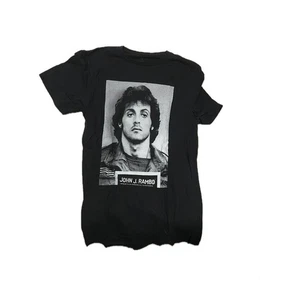 Camiseta PopThreads John C Rambo Mugshot Para Hombre S - Imagen 1 de 3