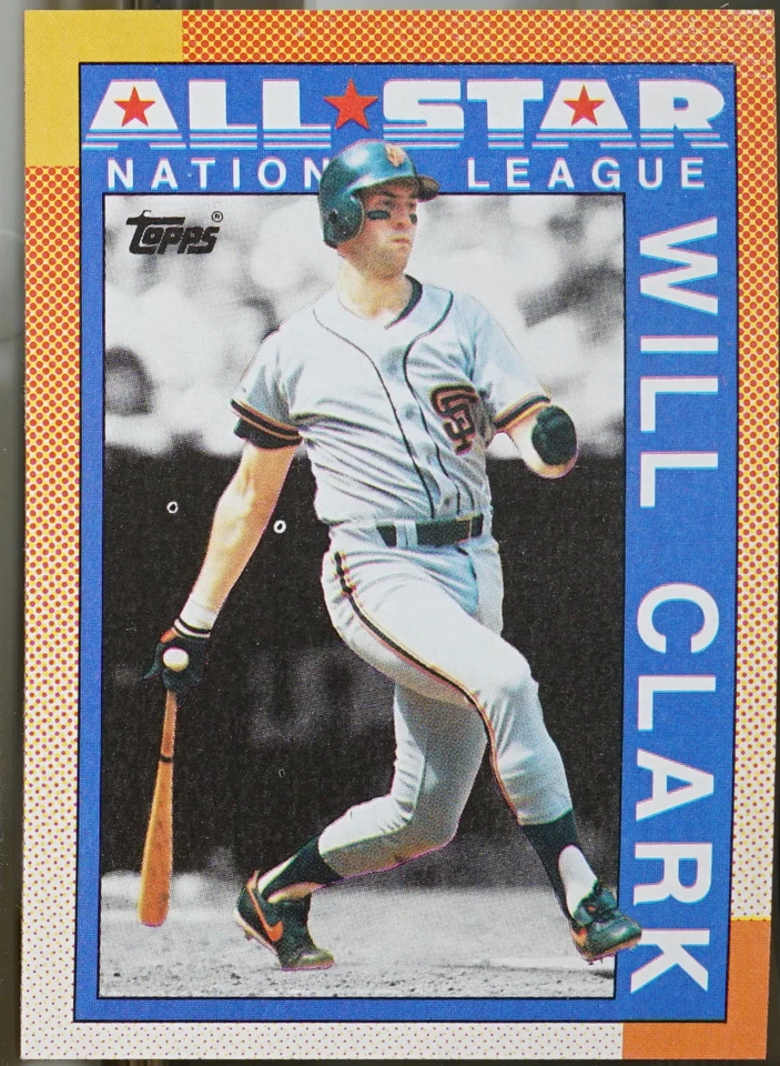 1990 Topps Baseball Will Clark #397 NM - Image 1 of 1