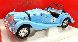 Tonka Polistil 1/16 Scale Diecast 01691 - Morgan Plus 8 #4 - Lt. Blue - Picture 1 of 5