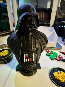Large Darth Vader Bust - Coloured Chest Buttons - The Force at Your Desk! - Picture 1 of 4