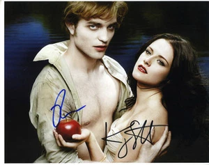 Kristen Stewart & Robert Pattinson Autograph Twilight Harry Potter - Picture 1 of 1