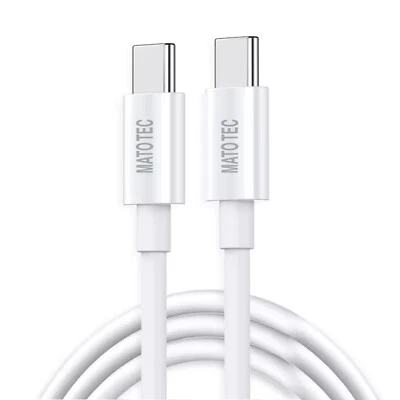 USB C auf USB C Ladekabel 1m Typ C Schnellladekabel für Samsung Xiaomi iPhone - Bild 1 von 4