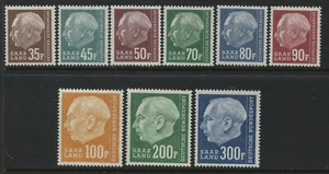 Germany Saar definitives to 300 francs unmounted mint NH - Bild 1 von 1