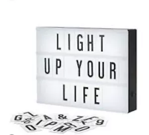 Style Selections Novelty Cinema Sign Light #2917066 - Picture 1 of 5