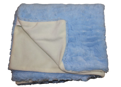 Animal Adventure Blue Ivory Cuddle Bundles Baby Blanket Infant Boys Lovey RARE • 49.95$