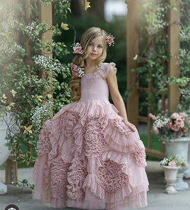 NEW! *DOLLCAKE* Best Wishes Frock in Pink, size 6 - Picture 1 of 5