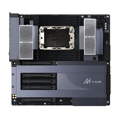 GIGABYTE W790 AI TOP Dual Xeon Compatible Motherboard w/ Thermal Armor - Image 1 of 4