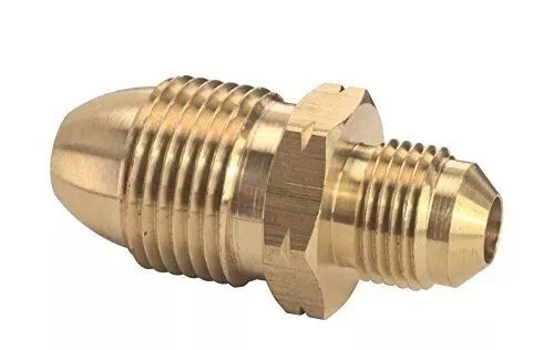 Marshall Excelsior ME353 Propane Adapter Fitting, Male POL x Male 3/8 Inch Flare
