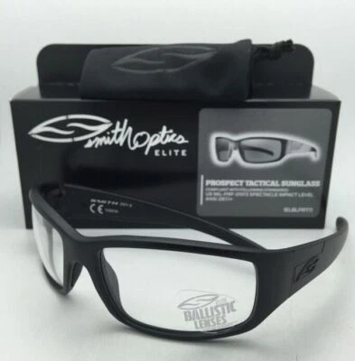Gafas SMITH OPTICS BALLISTIC PROSPECT TACTICAL negras con ANSI Z87.1+ transparentes Foto 1 de 4