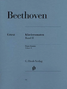 Beethoven Piano Sonatas Volume II Sheet Music Piano Solo NEW 051480034 - Picture 1 of 1