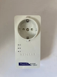 Netgear Powerline AV+ 500 Nano Adapter XAV5401 PowerLAN DLAN 500 Mbps - Bild 1 von 2