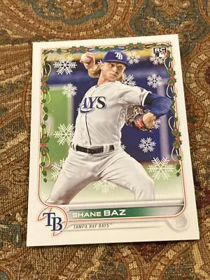 2022 Topps Holiday #HW41 Shane Baz - Image 1 of 2