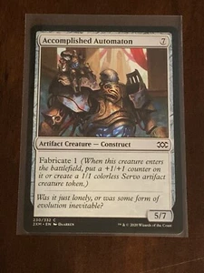 Magic the Gathering Double Masters Accomplished Automaton - Bild 1 von 2