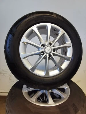4 Winterräder 215 65 R17 Mercedes GLB GLA Klasse W247 H247 17" Alufelgenn - Bild 1 von 4