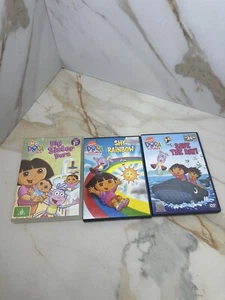 Dora The Explorer DVD: Save the day, Big Sister Dora and Shy Rainbow - Picture 1 of 2