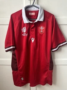 Macron Wales Rugby Union shirt/Top/jersey/World Cup 2023 /Adult XXL - Picture 1 of 2