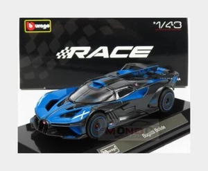 1:43 BURAGO Bugatti Bolide W16 8.0 Four-Turbo 1850Hp 2020 With Showcase BU38306 - Foto 1 di 2