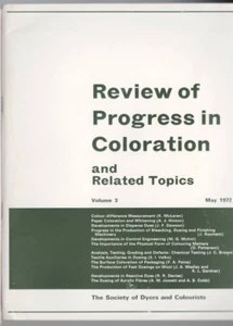 LEATHER ,REVIEW OF THE PROGRESS OF COLORATION , MAY 1972 - Bild 1 von 1