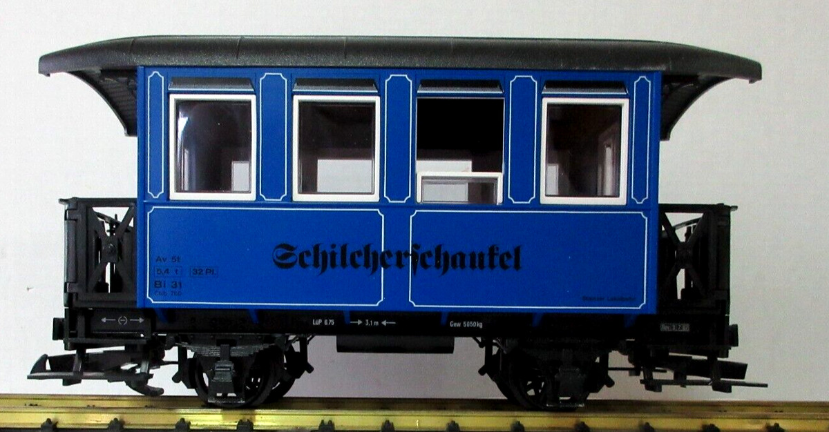 LGB G Blue Train Model Railroad Passenger Cars for sale | eBay LGB G Blue Train Model Railroad Passenger Cars for sale | eBay