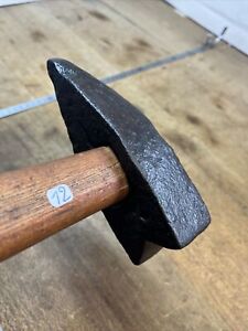 #12 old tool ANTIQUE Stonecutter Hammer Head Forged Early 19th Century