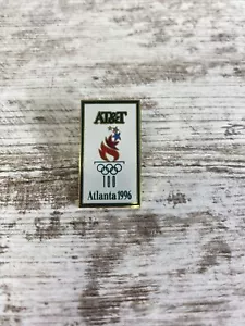 1996 Authentic Atlanta Olympic Games AT&T Sponsor Hat Pin / Lapel Pin - Picture 1 of 5