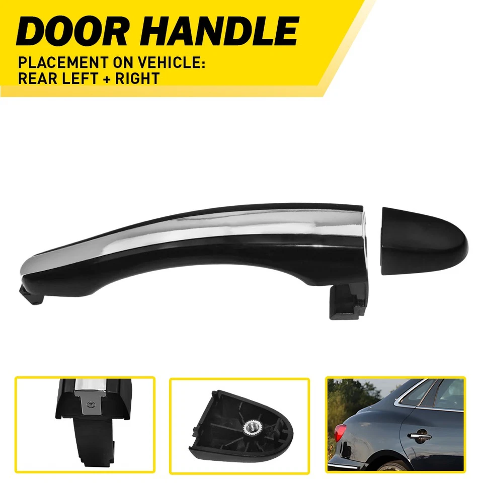 Manija de puerta exterior trasera izquierda/derecha 83651-3L000 para Hyundai Azera 2006-11 Foto 1 de 4