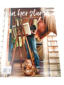 In Her Studio Magazine May June July  2025 20+ Inspiring Spaces Old Meets New - Picture 1 of 3