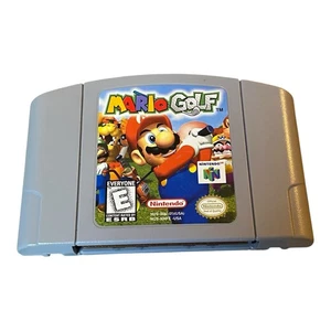 Nintendo 64 N64 Mario Golf cartuccia gioco pulito e testato - Foto 1 di 3