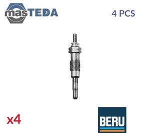 GN858 ENGINE GLOW PLUGS BERU 4PCS NEW OE REPLACEMENT - Picture 1 of 5