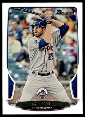 2013 Bowman Ike Davis New York Mets #72 - Image 1 of 2