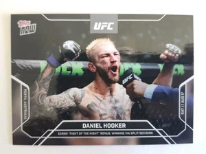 2024 TOPPS NOW UFC 305 CARD DANIEL HOOKER #20 EARNS FIGHT OF THE NIGHT BONUS - Picture 1 of 1