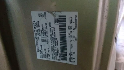 Radiator Fits 00-08 MAZDA B-3000 3988417 Foto 1 de 4