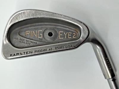 PING EYE 2 BLACK DOT MEN'S RH 1 IRON ULTRALIGHT FUJIKURA ALTA QUICK SHAFT 42" - Image 1 of 4