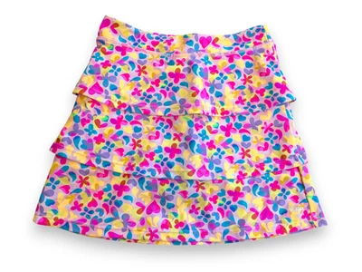 New Ruffle Butts Floral Tiered Swim Skirt Girls Size 7 - Image 1 of 4