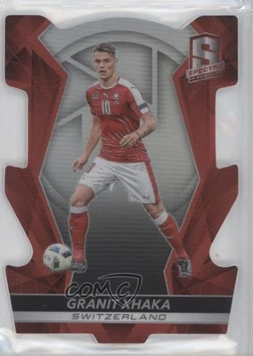 2016-17 Panini Spectra Red Die-Cut /65 Granit Xhaka #56 Rookie RC - Image 1 of 2