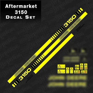 Aftermarket Ersatz Aufkleber Set kompatibel mit 3150 Traktor Aufkleber Kit - Bild 1 von 4
