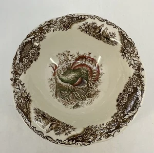 One Johnson Brothers Woodland Turkey Wild Turkey Cereal Bowl 6” - Picture 1 of 7
