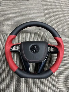 Leather Steering Wheel With Horn Pad Cover For Holden VE - Picture 1 of 1