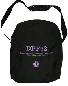 Fermilab DPF 92 document carrier Shoulder Bag November 10-14 1992 - Picture 1 of 1